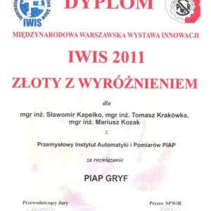 PIAP GRYF – 2011 IWIS