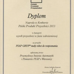 PIAP GRYF – 2013 Piap Gryf PPP